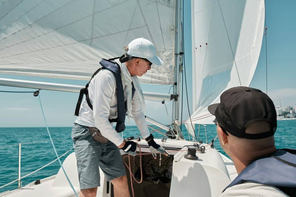 sailboat cleaning